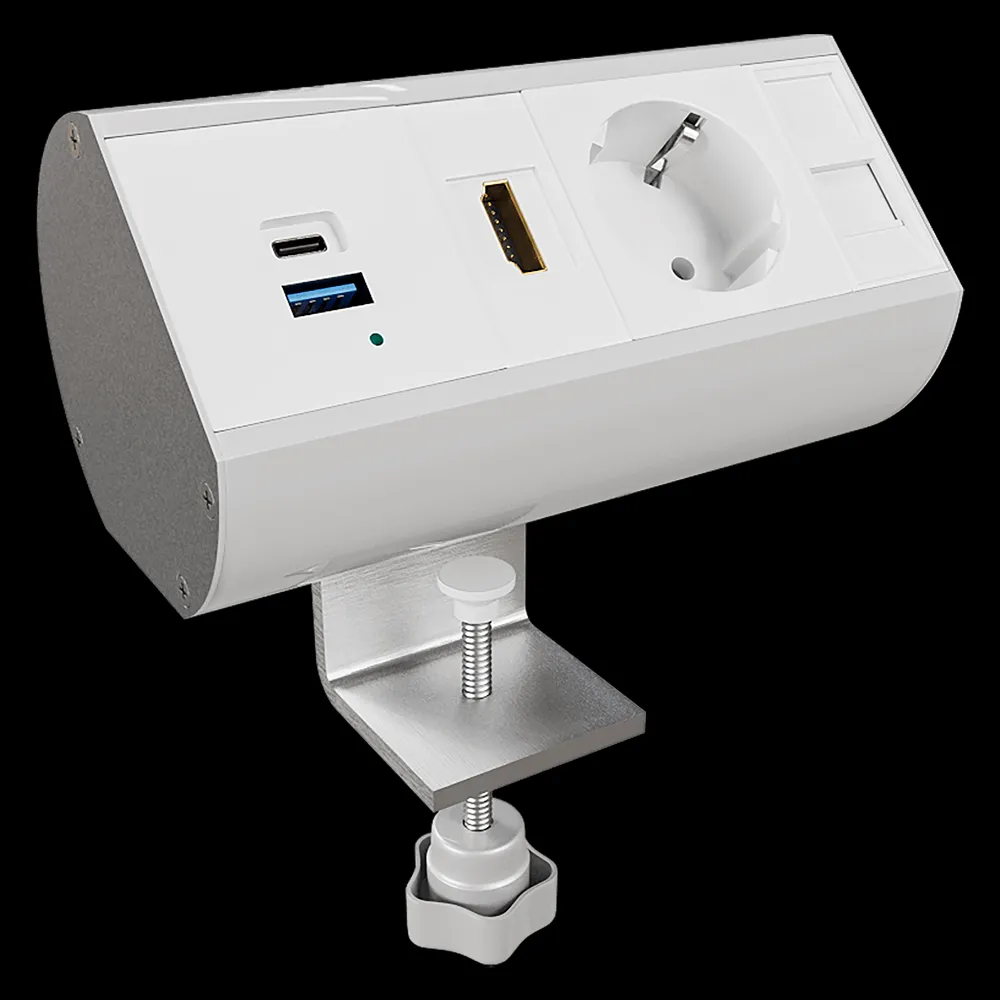 Donel  – Ovaledesign 6-Mod Desktop Socket Block DDSB6O 3ds Max