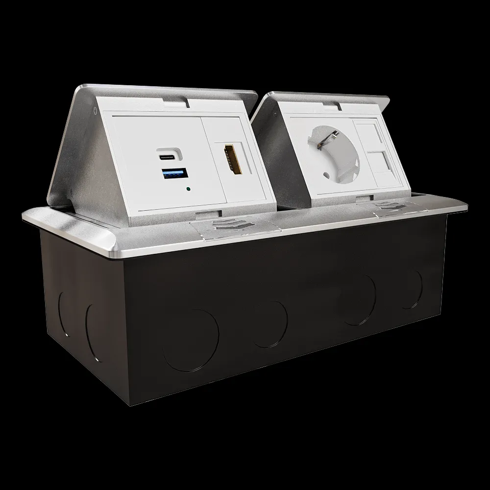 Donel  – Pull-out unit for 3+3 modules aluminum DPB6AL 3ds Max