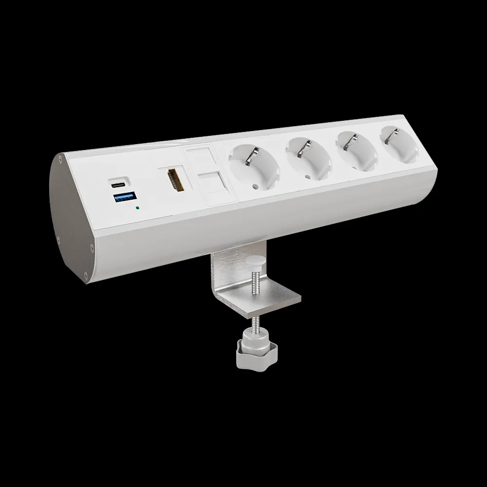 Donel  – Tabletop socket block Ovaledesign 12 mod. DDSB12O 2 3ds Max