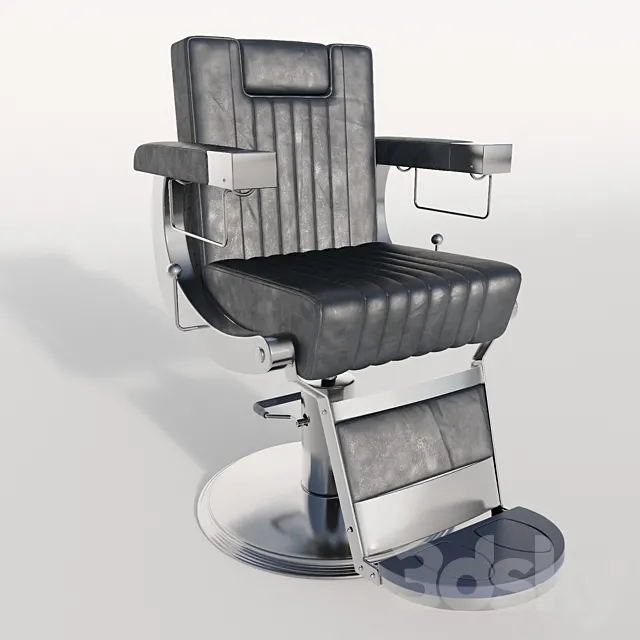 Dongpin chair for Barbershop. hairdresser 3DSMax File