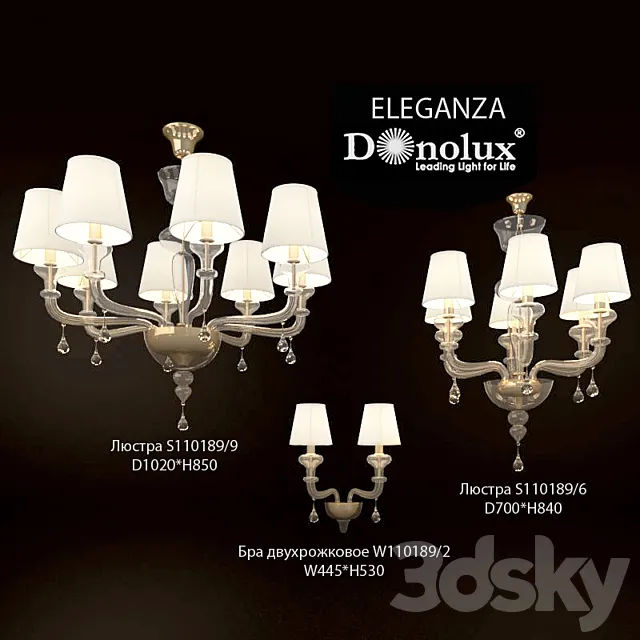 Donolux Elegance 3DS Max Model