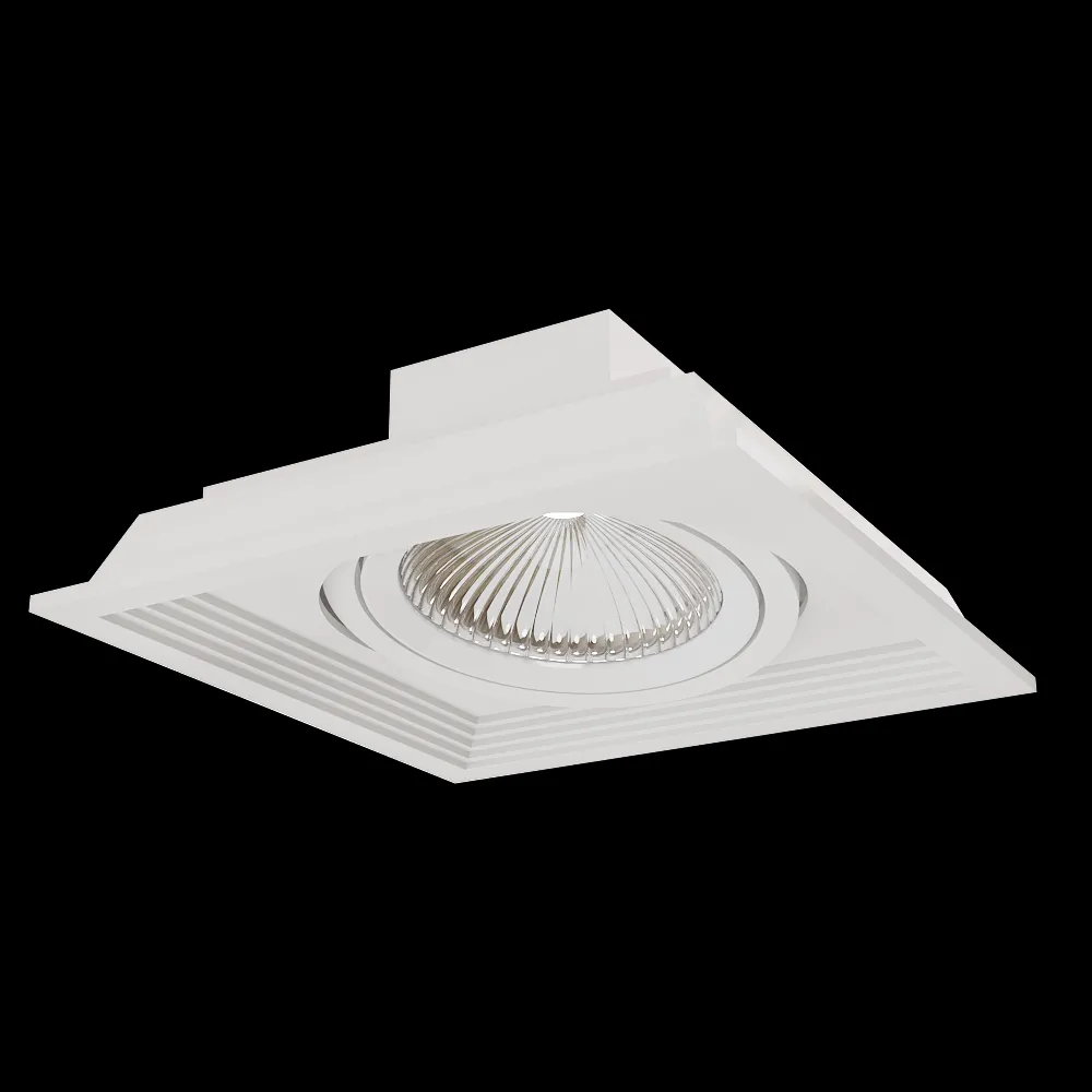 Donolux – Spot lamp DL18893/01 White SQ 3ds Max