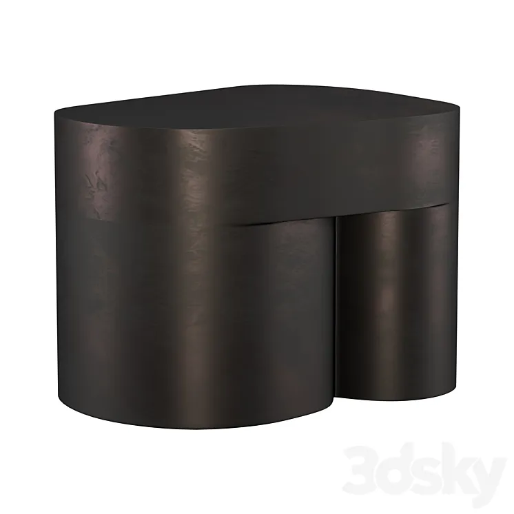 DOO SIDE TABLES 3DS Max