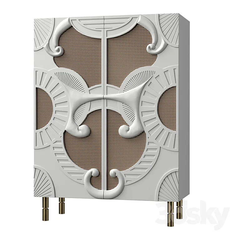 Dooq Traje De Luces cabinet 3DS Max Model