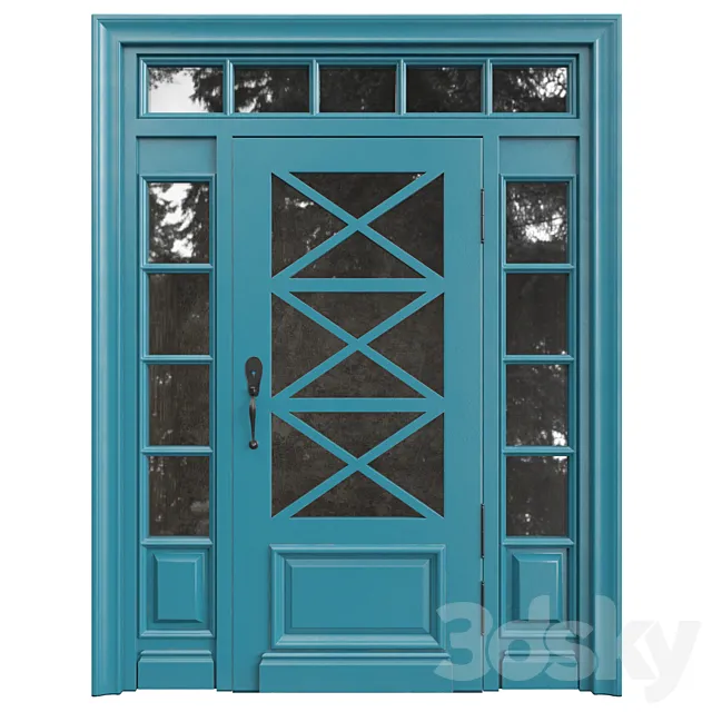 Door 80 3DS Max Model