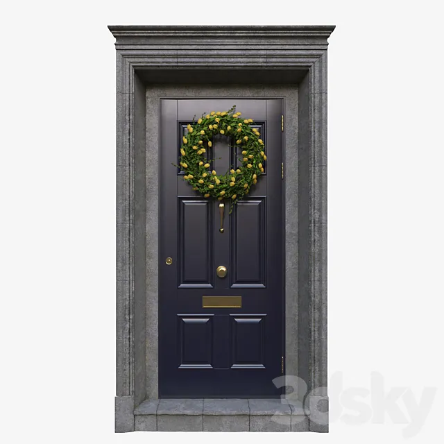 Door _02 3DS Max Model