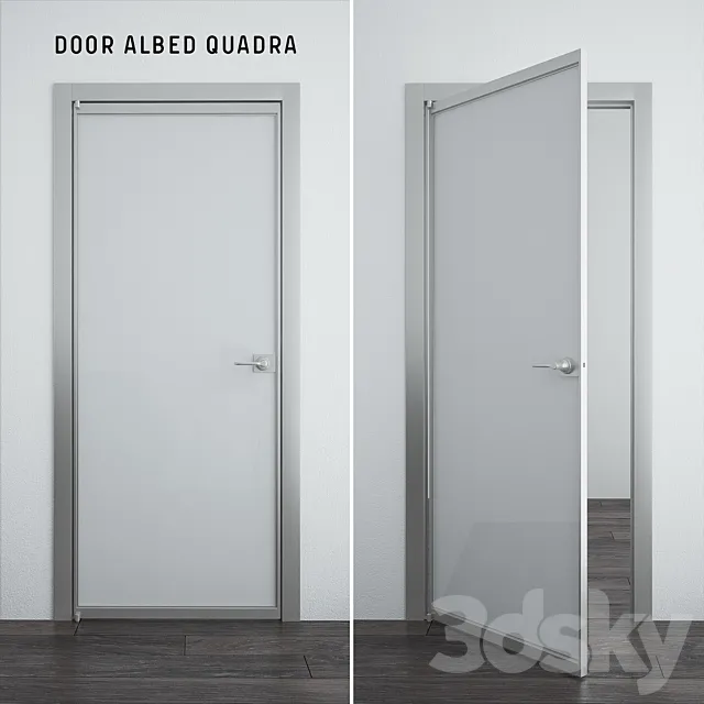 Door Albed QUADRA 3DS Max Model