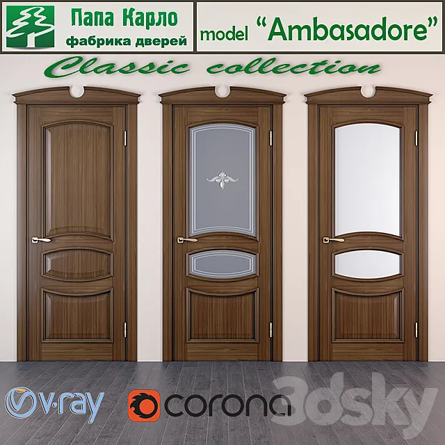 Door Ambasadore (Series Classic) 3DS Max Model