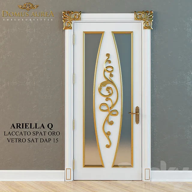 Door Ariella Q 3DS Max Model