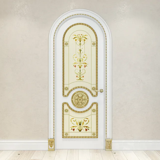 Door classic 3ds Max