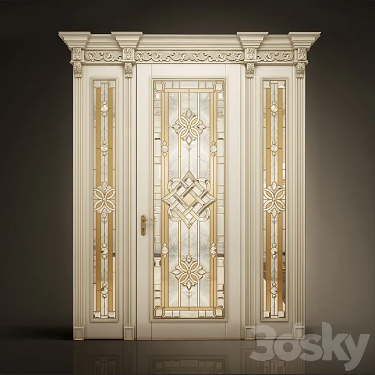 Door classic 3DS Max