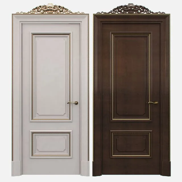 Door classical set 3dsMax Model