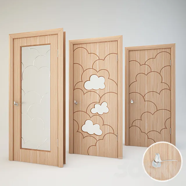 Door “Clouds” and “cloud to” Mari furniture factory 3ds Max