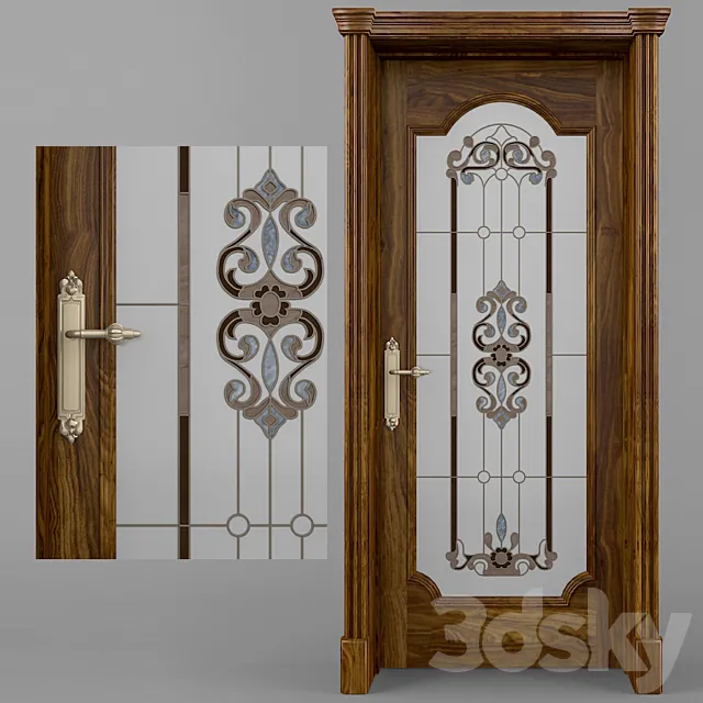 Door Dariano Porte Geneva 3ds Max