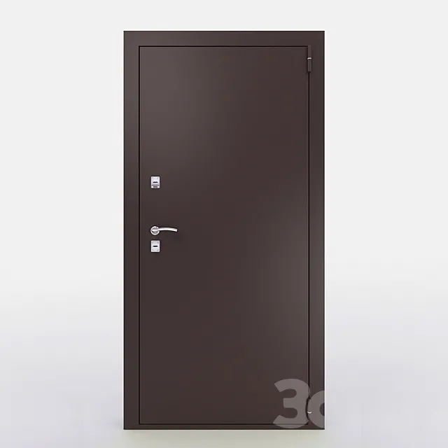 Door entrance metal 3DSMax File