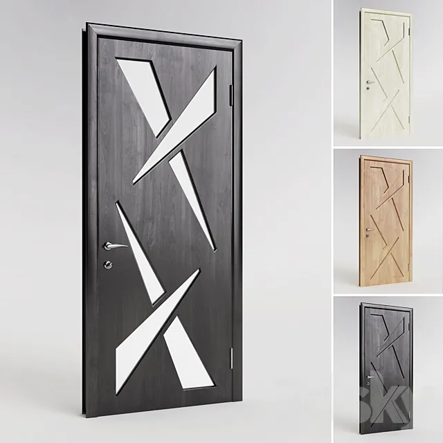 Door F & D 3DS Max Model