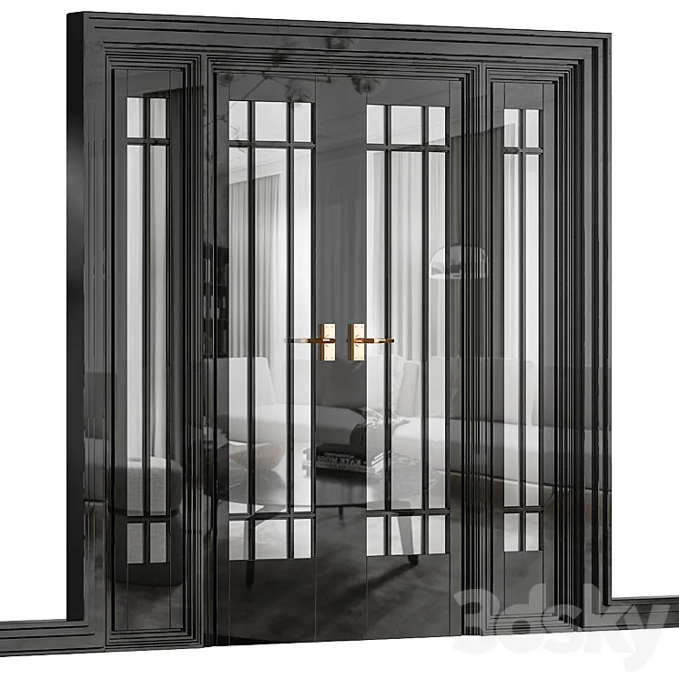 Door for interior №46 3DS Max Model