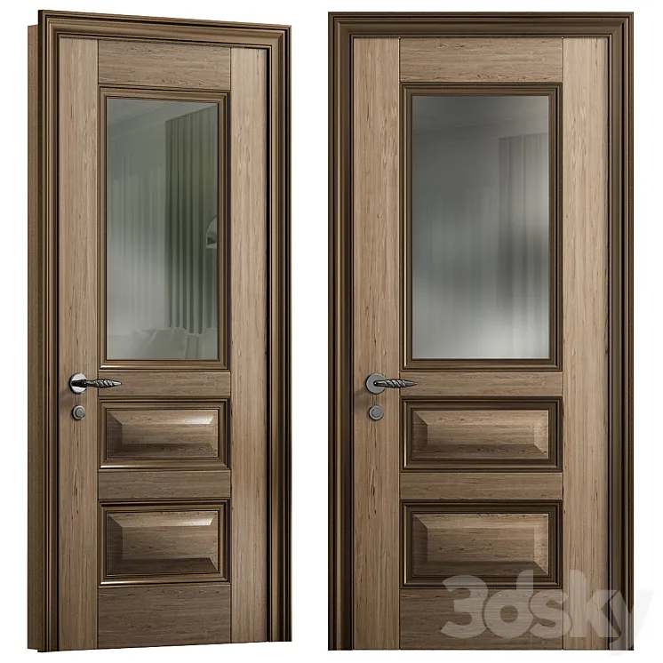 Door for interior №17 3DS Max Model