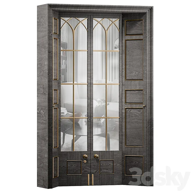 Door for interior №41 3DS Max Model