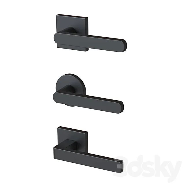 Door handles Fratelli Catinni 3ds Max