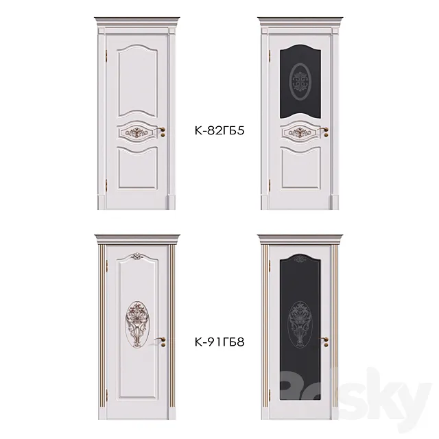 Door models K-82GB5_K-91GB8 3DS Max Model