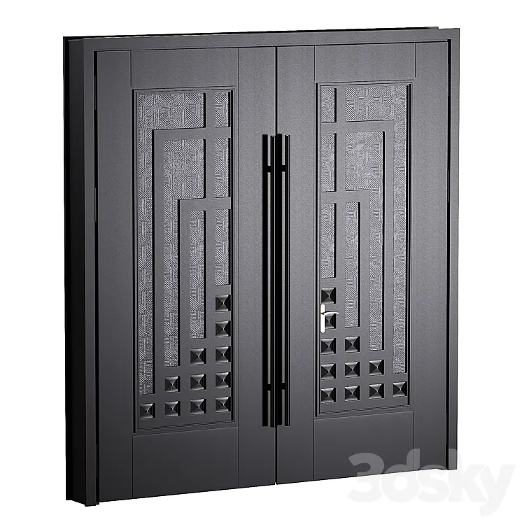 Door Modern house 01 – Gate 3DS Max Model