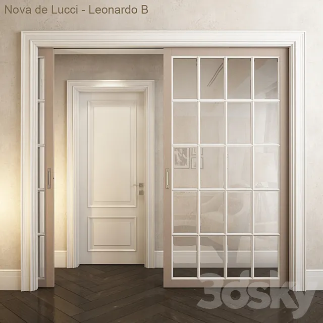 Door – Nova de Lucci – Leonardo B 3DSMax File