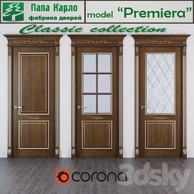 Door Premiera (Series Classic) 3DSMax File