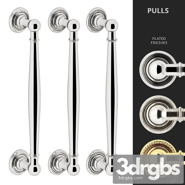 Door pull handles nanz n 6826 26r 26b 3dsmax Download