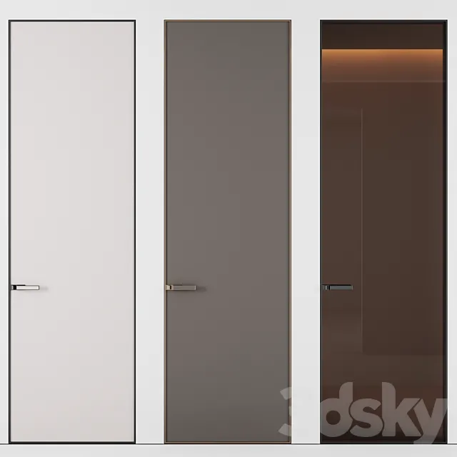 Door set №4 3DS Max Model