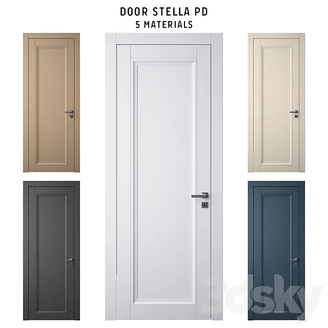 Door STELLA PD 3DSMax File