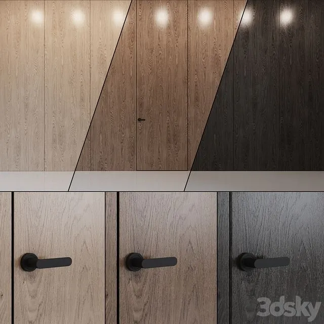 Door Wall Panel_02 (Muzafarov Collections) 3dsMax Model