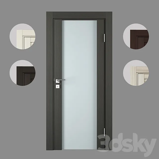 Door X8 ProfilDoors 3DS Max Model