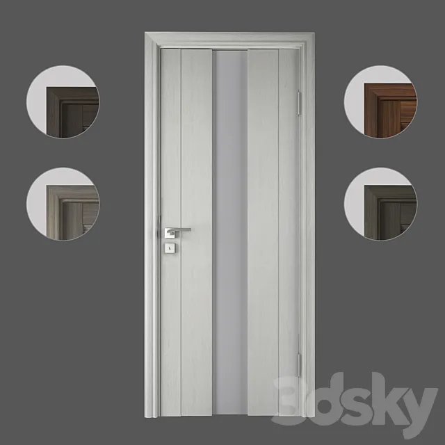 Door X89 ProfilDoors 3DS Max Model