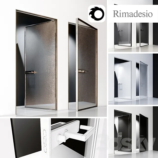 Doors _ Rimadesio doors _ Zen 3DS Max Model