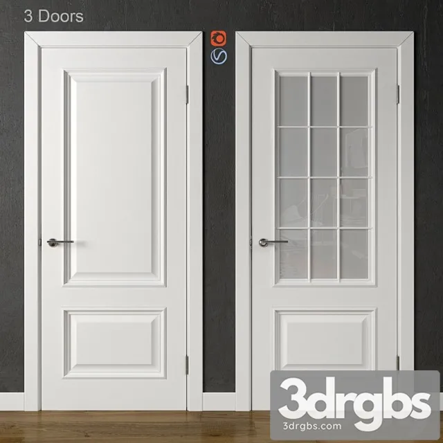 Doors academy piemonte white (part 2) 3dsmax Download