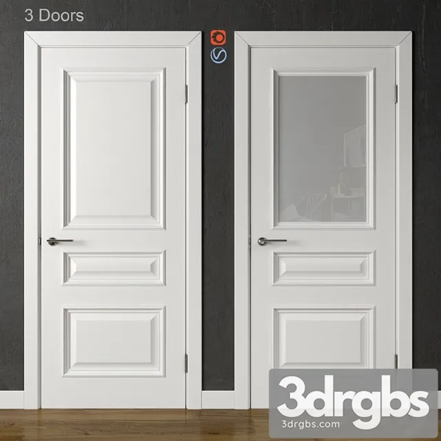 Doors academy piemonte white (part 3) 3dsmax Download