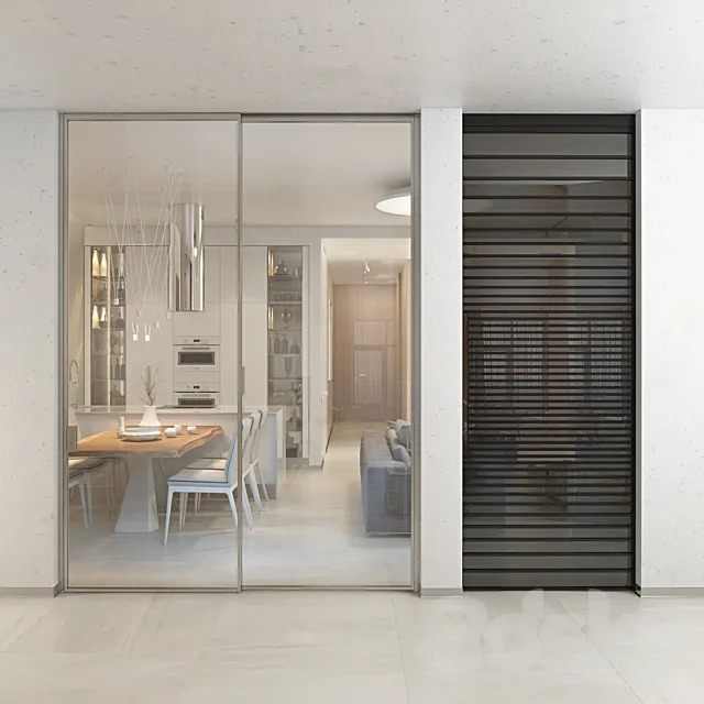 Doors – ADL Adielle – Mitika & Line 3DS Max Model