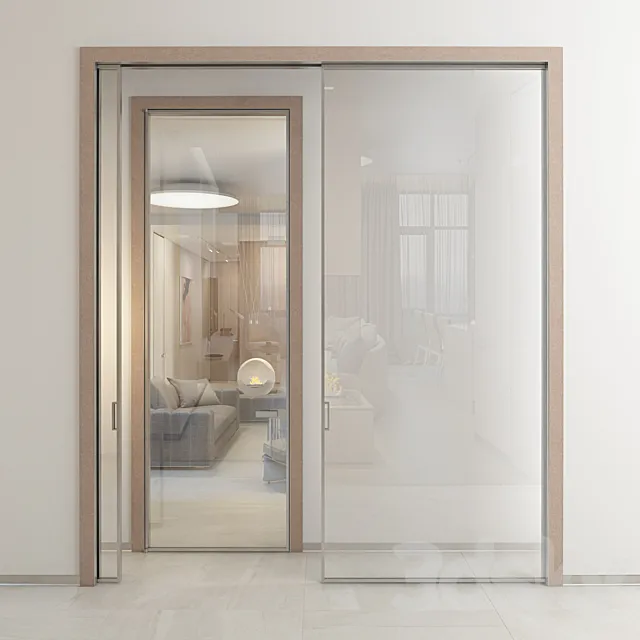 Doors – ADL Adielle – Mitika_2 – 3 variations 3DS Max Model