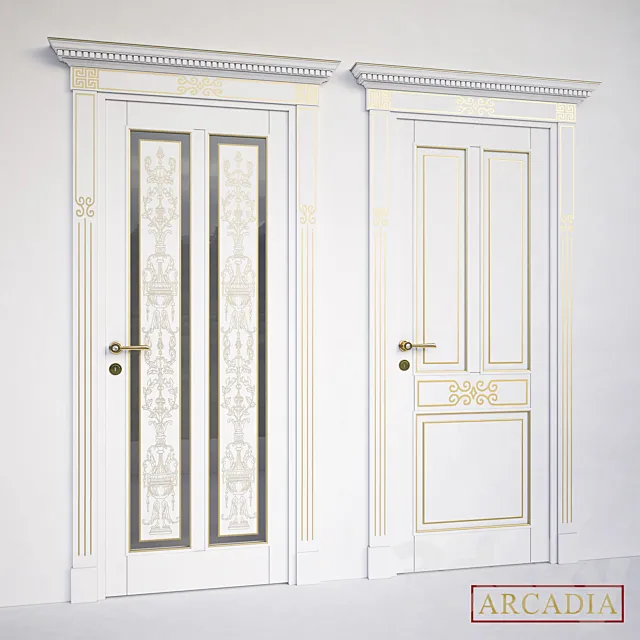 Doors Arcadia Venere and Olimpia 3DS Max Model