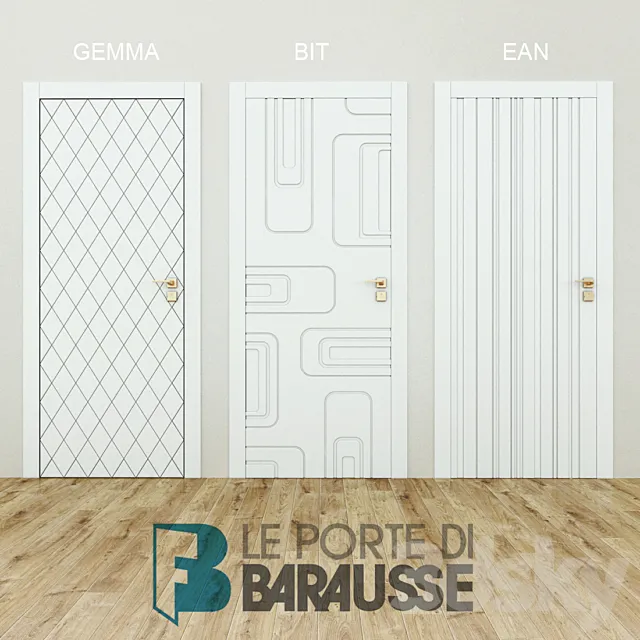 Doors Barausse 3ds Max