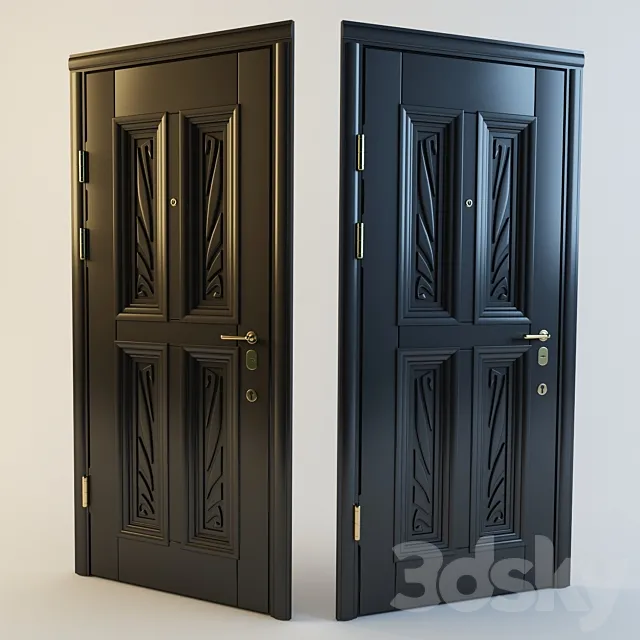 Doors “Berislav” model “Kakhovka” 3DS Max Model