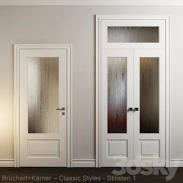 Doors – Brüchert + Kärner – Classic Styles – Stilisten 1 3ds Max