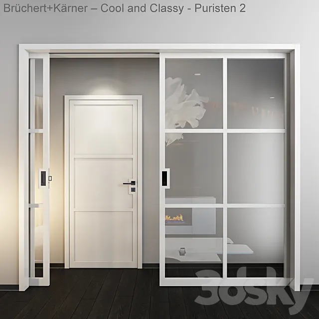 Doors – Brüchert + Kärner – Cool and Classy – Puristen 2 3DSMax File