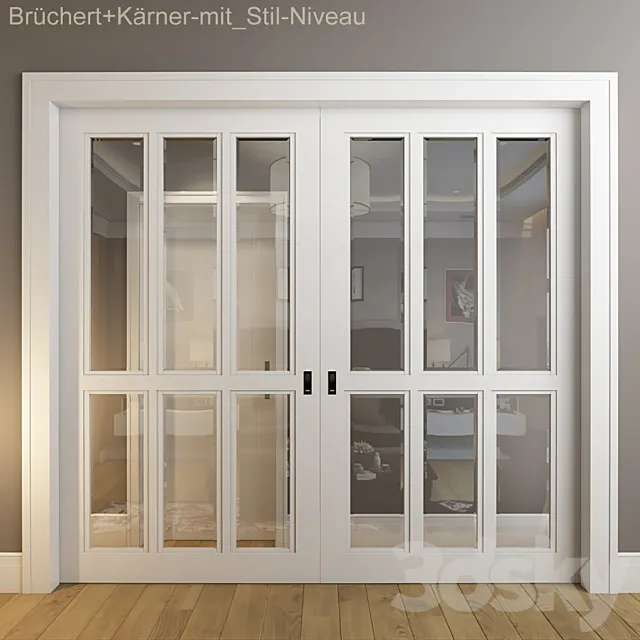 Doors – Brüchert + Kärner – mit Stil – Niveau 3DSMax File
