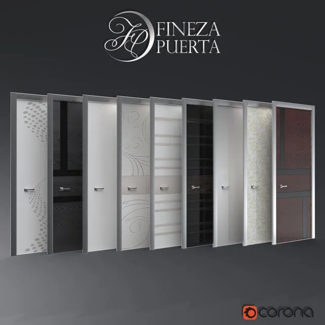 Doors Fineza Puerta 3dsMax Model