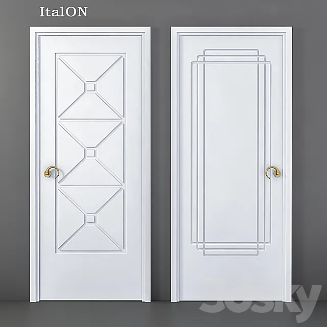 Doors ItalON collection SOLO 3DSMax File