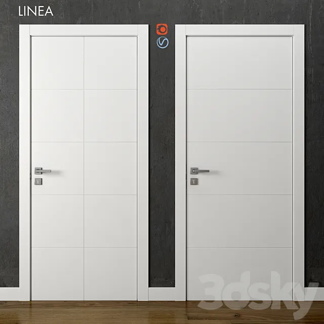 Doors Linea Volkhovets part 2 3ds Max