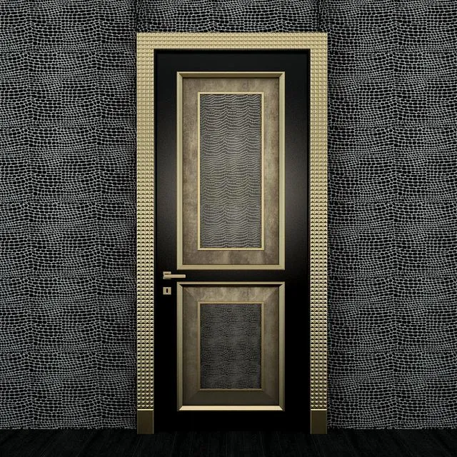 Doors metal wood classic 3dsMax Model