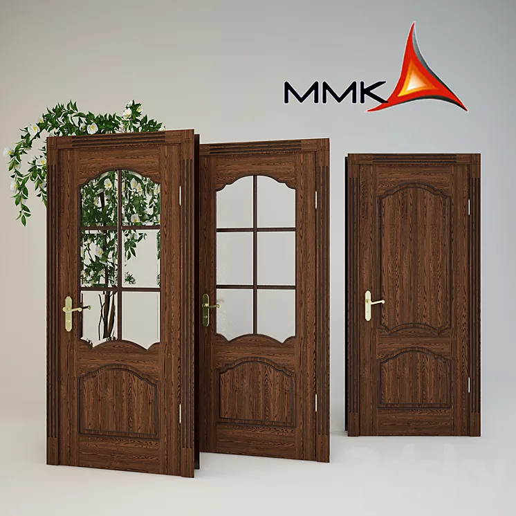 Doors "Modern" and "Modern Up" Mari furniture factory 3DS Max